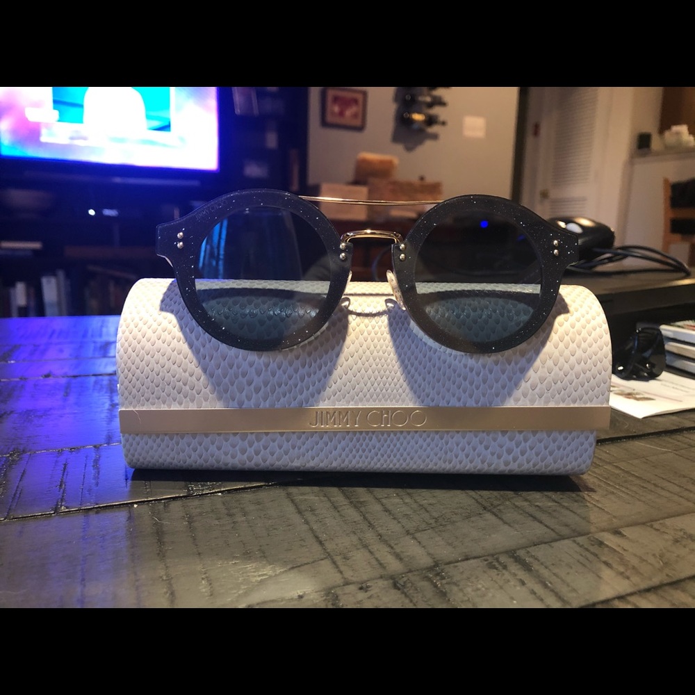 Never worn Jimmy Choo sunglasses